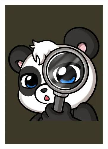 look, panda