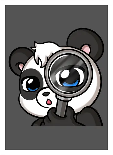 look, panda
