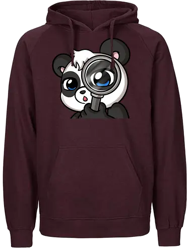 look, panda - Fairtrade Hoodie