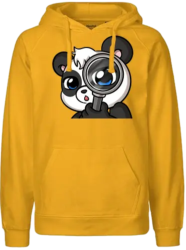look, panda - Fairtrade Hoodie