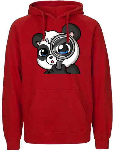 look, panda - Fairtrade Hoodie