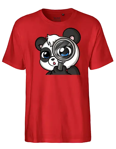 look, panda - Fairtrade T-Shirt