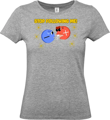 Subatomic Misunderstandings (Subatomare Missverständnisse) - Wissenschaft, Physik, Chemie, Proton, Elektron, Atom, Quantenphysik, Nerd, witzig, Humor, Schuldesign, Lehrer, Studenten, Periodensystem, Retro, Meme, Sarkasmus, Geek, lustig, Cartoon, kawaii - Standard T-Shirt (Women)
