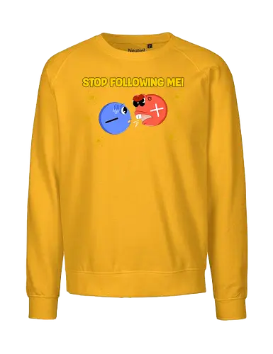 Subatomic Misunderstandings (Subatomare Missverständnisse) - Wissenschaft, Physik, Chemie, Proton, Elektron, Atom, Quantenphysik, Nerd, witzig, Humor, Schuldesign, Lehrer, Studenten, Periodensystem, Retro, Meme, Sarkasmus, Geek, lustig, Cartoon, kawaii - Fairtrade Sweatshirt