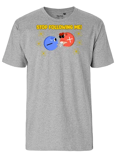 Subatomic Misunderstandings (Subatomare Missverständnisse) - Wissenschaft, Physik, Chemie, Proton, Elektron, Atom, Quantenphysik, Nerd, witzig, Humor, Schuldesign, Lehrer, Studenten, Periodensystem, Retro, Meme, Sarkasmus, Geek, lustig, Cartoon, kawaii - Fairtrade T-Shirt