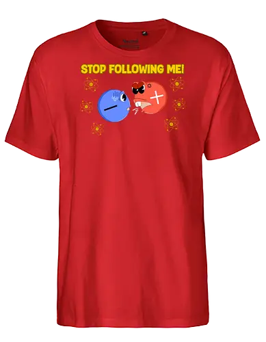 Subatomic Misunderstandings (Subatomare Missverständnisse) - Wissenschaft, Physik, Chemie, Proton, Elektron, Atom, Quantenphysik, Nerd, witzig, Humor, Schuldesign, Lehrer, Studenten, Periodensystem, Retro, Meme, Sarkasmus, Geek, lustig, Cartoon, kawaii - Fairtrade T-Shirt