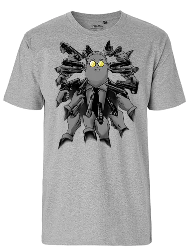 sakamoto vs everybody  - anime, manga, revenge, knight, darkart, illustration, cool, legend, hunter, sakamoto, hitman, fatman, father - Fairtrade T-Shirt
