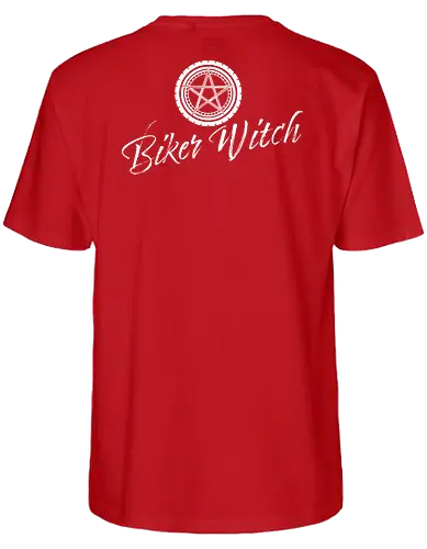 BikerWitch Weiß - BikerWitch, Motodoggy - Fairtrade T-Shirt