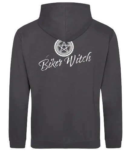 BikerWitch Weiß - BikerWitch, Motodoggy - Standard Hoodie