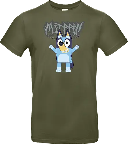 Bluey metal