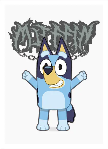 Bluey metal