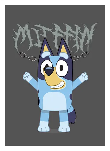 Bluey metal