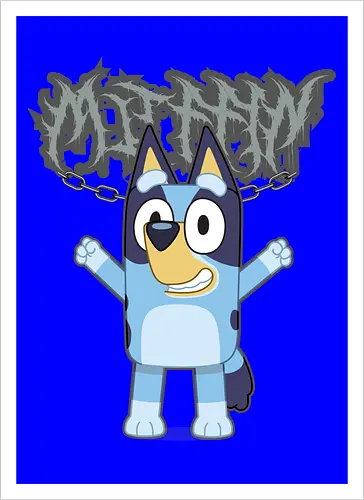 Bluey metal