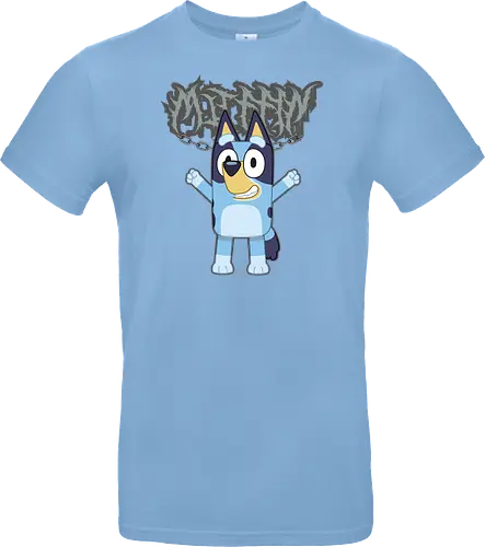 Bluey metal
