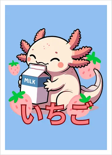 cute axolotl