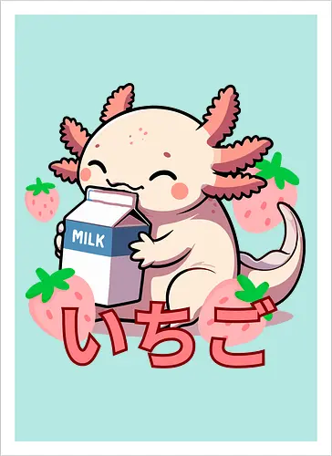 cute axolotl