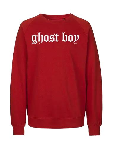 Ghost Boy 🖤 - Ghost Girl, Dark, Aesthetic - Fairtrade Sweatshirt