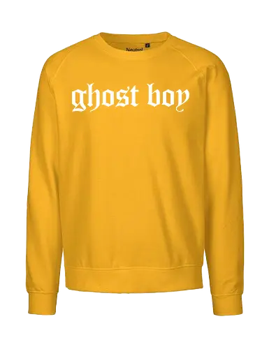 Ghost Boy 🖤 - Ghost Girl, Dark, Aesthetic - Fairtrade Sweatshirt