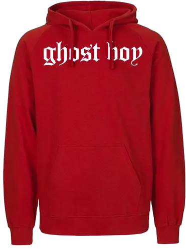 Ghost Boy 🖤 - Ghost Girl, Dark, Aesthetic - Fairtrade Hoodie