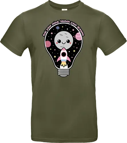 Kawaii Space Lightbulb