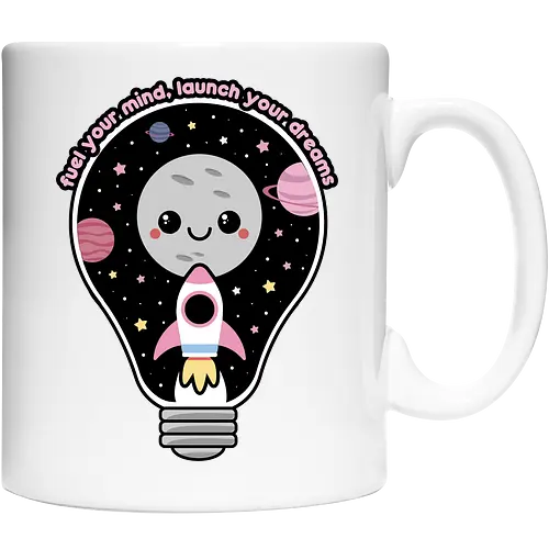 Kawaii Space Lightbulb