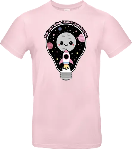 Kawaii Space Lightbulb