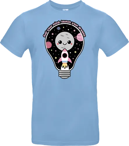 Kawaii Space Lightbulb