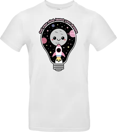 Kawaii Space Lightbulb