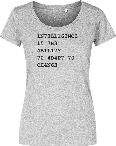 intelligence schwarze Schrift