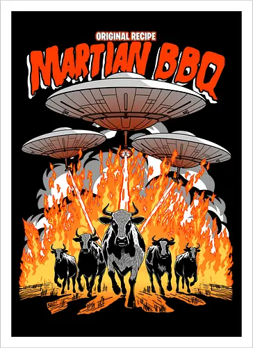 Martian BBQ.