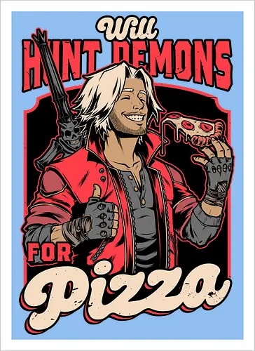 Devil Hunter Game Pizza