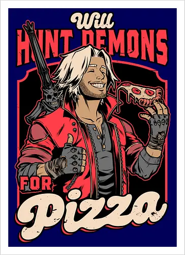 Devil Hunter Game Pizza