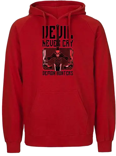 Devil Hunter Weapons - Devil, Cry, Demon, Dante, Video Games, Video Game, Games, Game, Hack And Slash, Rpg, Fantasy, Adventure, Sword, Demons, guns, gun, weapons - Fairtrade Hoodie