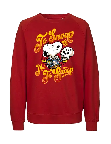 Puppy Hamlet - puppy, hamlet, shakespeare - Fairtrade Sweatshirt