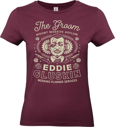Mount Massive Asylum Groom - outlast, murkoff corporation, mount massive asylum, chris walker, mother gooseberry, horror, eddie gluskin, survival, leland coyle, gamer, gaming, video games, mind control - Standard T-Shirt (Women)