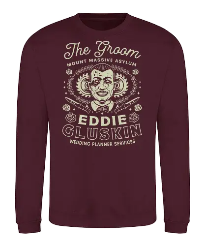 Mount Massive Asylum Groom - outlast, murkoff corporation, mount massive asylum, chris walker, mother gooseberry, horror, eddie gluskin, survival, leland coyle, gamer, gaming, video games, mind control - Sweatshirt