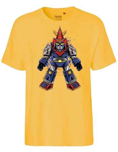 chibi vultus - robot, transformation, mechanics, superhero, vultus v, akuma, vintage, classic, kaiju, japanese - Fairtrade T-Shirt