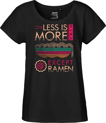 Less is More Except Ramen