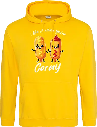 I like it when you're corny