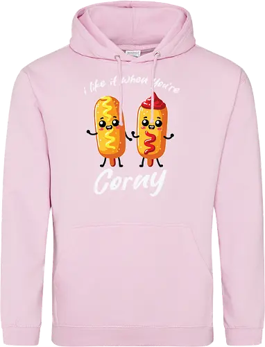 I like it when you're corny