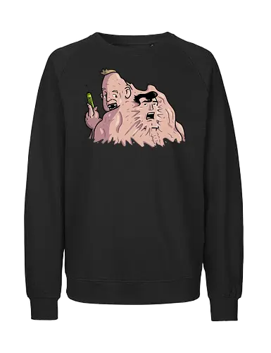 Supersubstance! - the-substance, substance, funny, sloth, the-goonies, superman, heroes, mashup, 90s, 80s - Fairtrade Sweatshirt