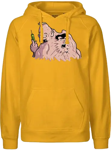 Supersubstance! - the-substance, substance, funny, sloth, the-goonies, superman, heroes, mashup, 90s, 80s - Fairtrade Hoodie