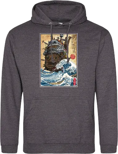Moving castle in Japan
