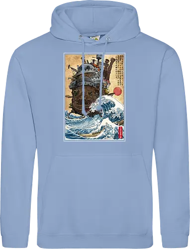 Moving castle in Japan