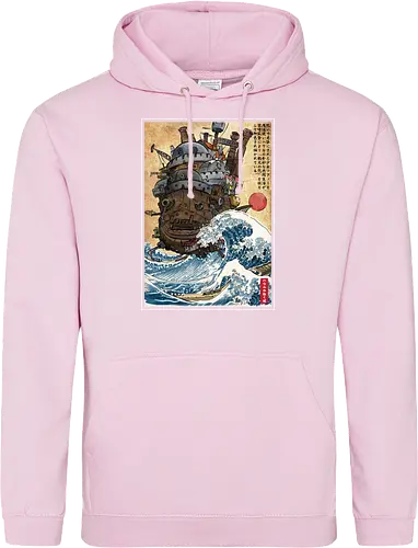 Moving castle in Japan