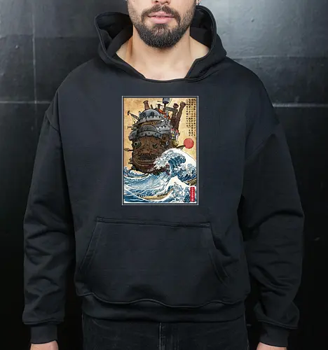 Moving castle in Japan