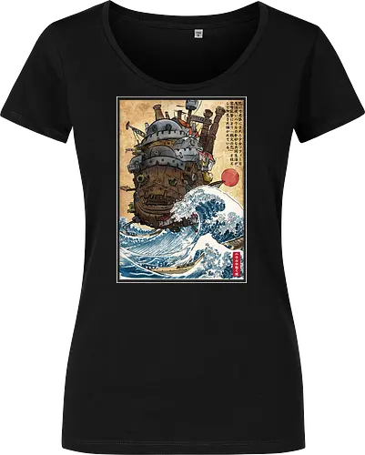 Moving castle in Japan