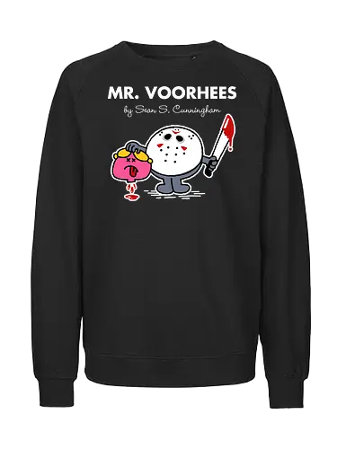 Mr Jason - friday 13th, movie, cute, children, book, jason - Fairtrade Sweatshirt