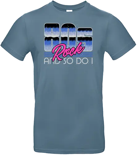80s Rock Quote - sarcastic, 80s, 90s, lettering, vintage, retro, quote, fun, funny, cool, joke, colorful, grunge, gen x, Millennial, wise, beautiful, gorgeous - Standard T-Shirt