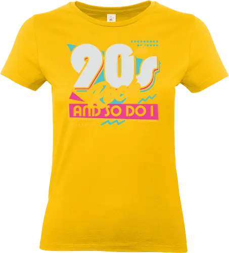90s Rock Quote - sarcastic, 80s, 90s, lettering, vintage, retro, quote, fun, funny, cool, joke, colorful, grunge, gen x, Millennial, wise, beautiful, gorgeous - Standard T-Shirt (Women)